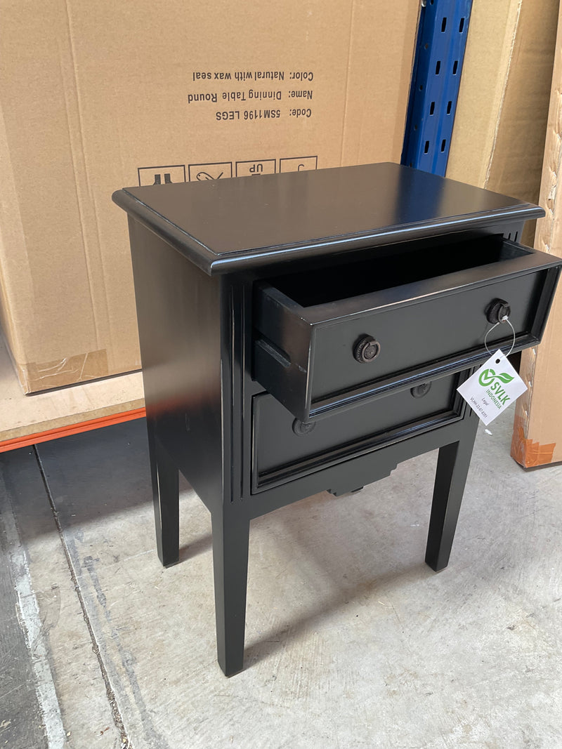 Peninsula Bedside - Black