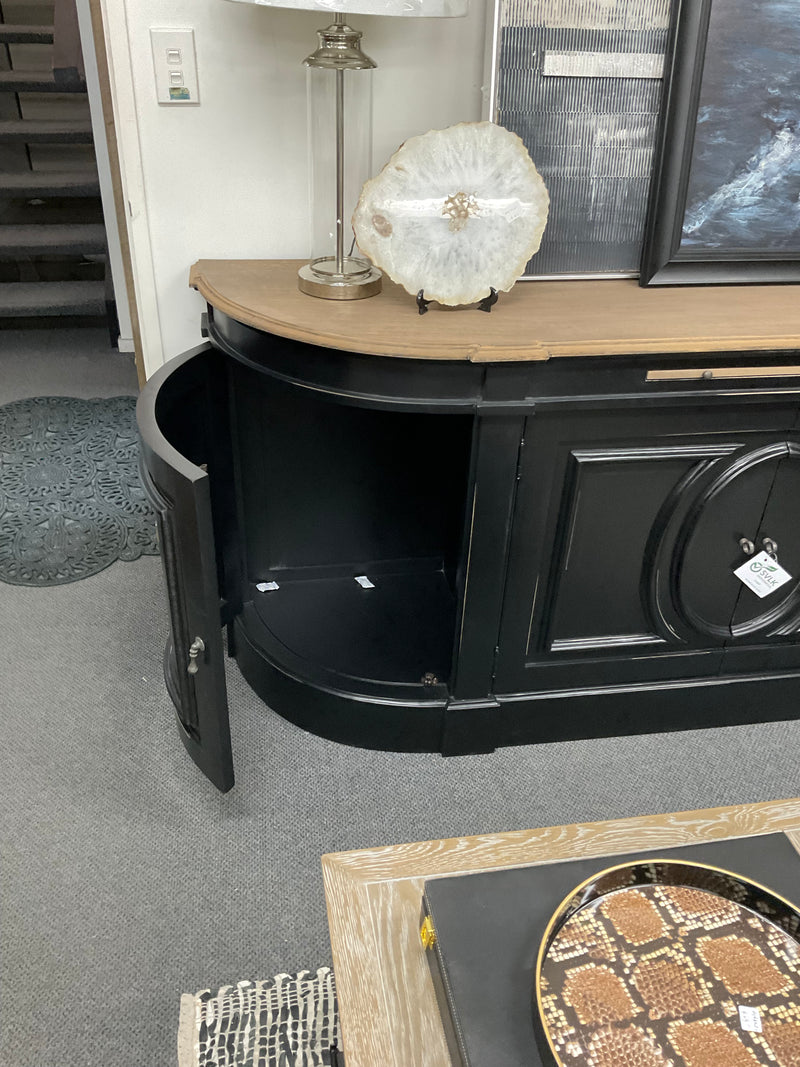 Rivages French Provincial Sideboard 2110mm Black