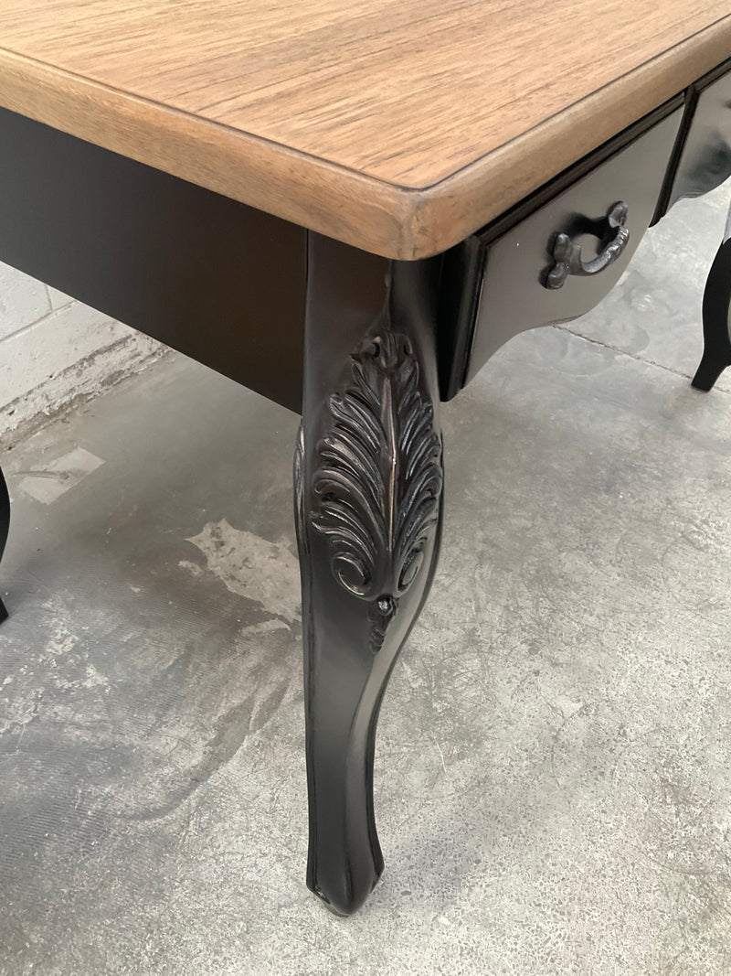 Recoco Antique Black Desk