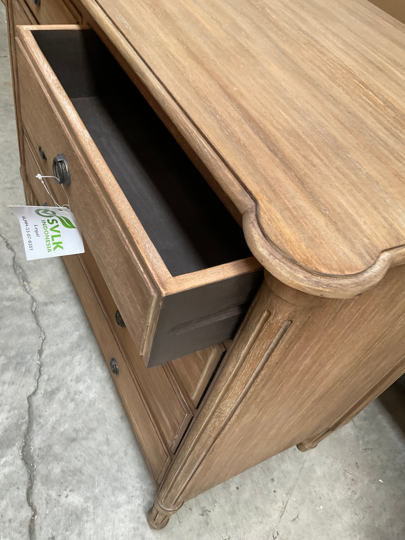 Laurette CHEST OF DRAWERS DCCO53 Natural