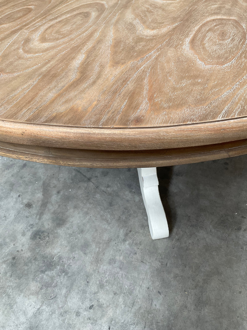 1.4M Round French Country Dining Table