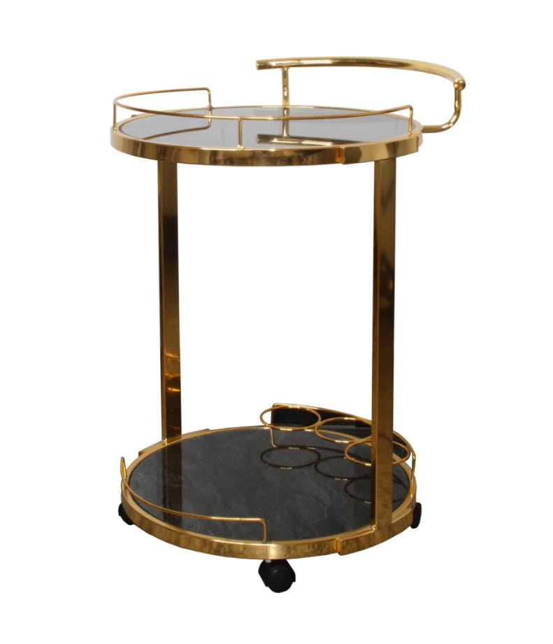 Belinda Drinks Trolley  Gold