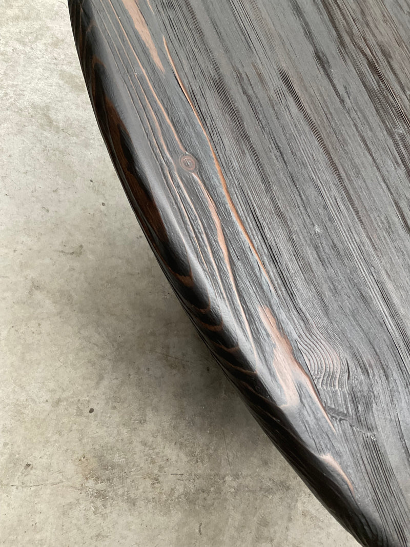 1.5M Round Dining Table Black