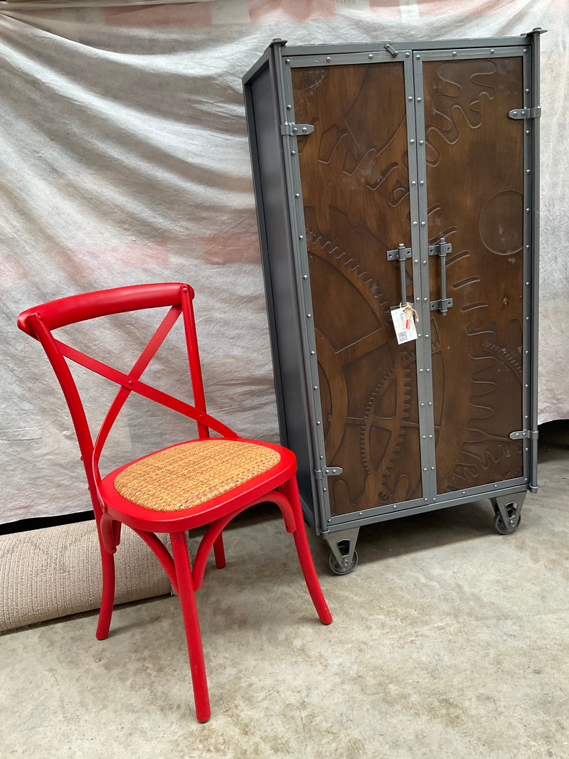 Clearance/Metal Cabinet With Casters