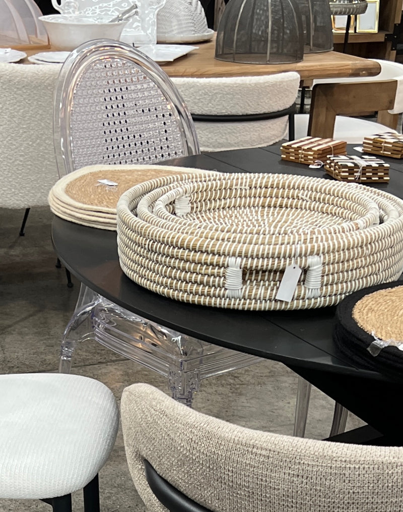 Balloon Back Dining Chair Transparent Clear