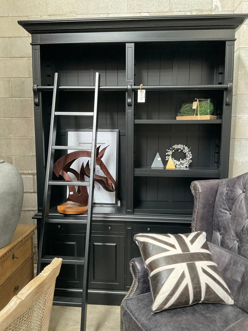 French Library Bookcase  2 bays