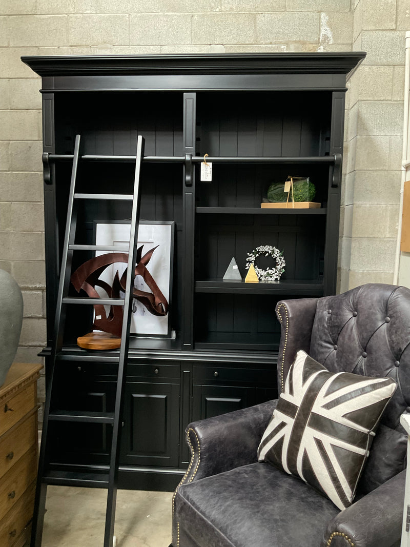 French Library Bookcase  2 bays