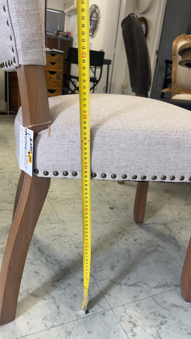 Package 6 $149 EA/Maya Dining Chair Light Beige