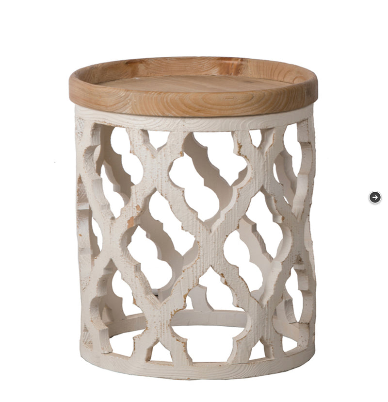 Fir Round side table