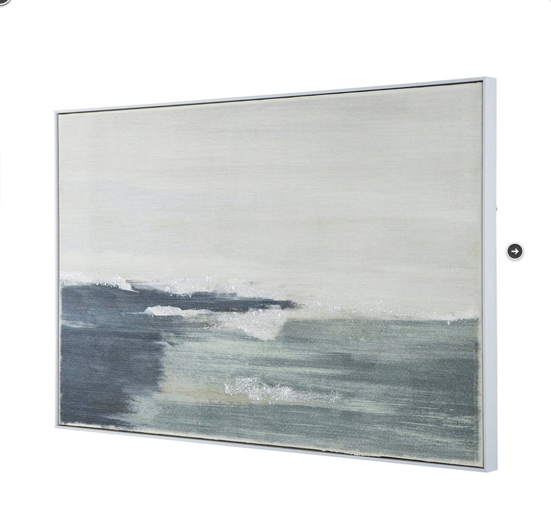 Ocean Wave I Framed Gesso Canvas 122x82