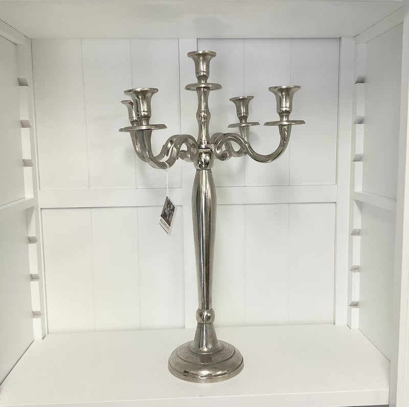 Aluminium Candelabra S 62CM High
