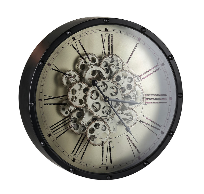 Roman Numeral Gear clock
