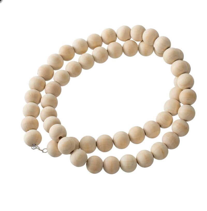 Pine Sphere Beads