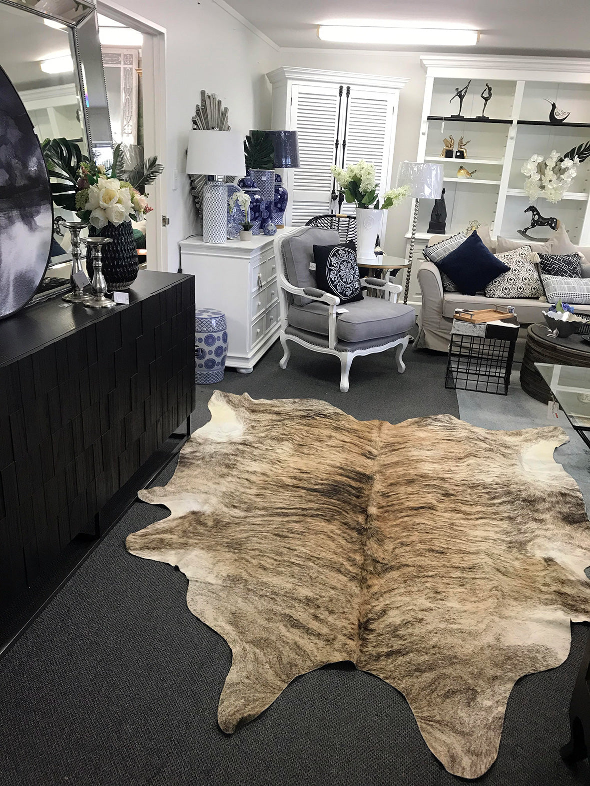 Cowhide Rug Grade A Extra Large