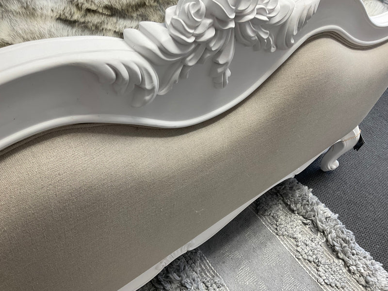 French Country Upholstered SuperKing Size Bed