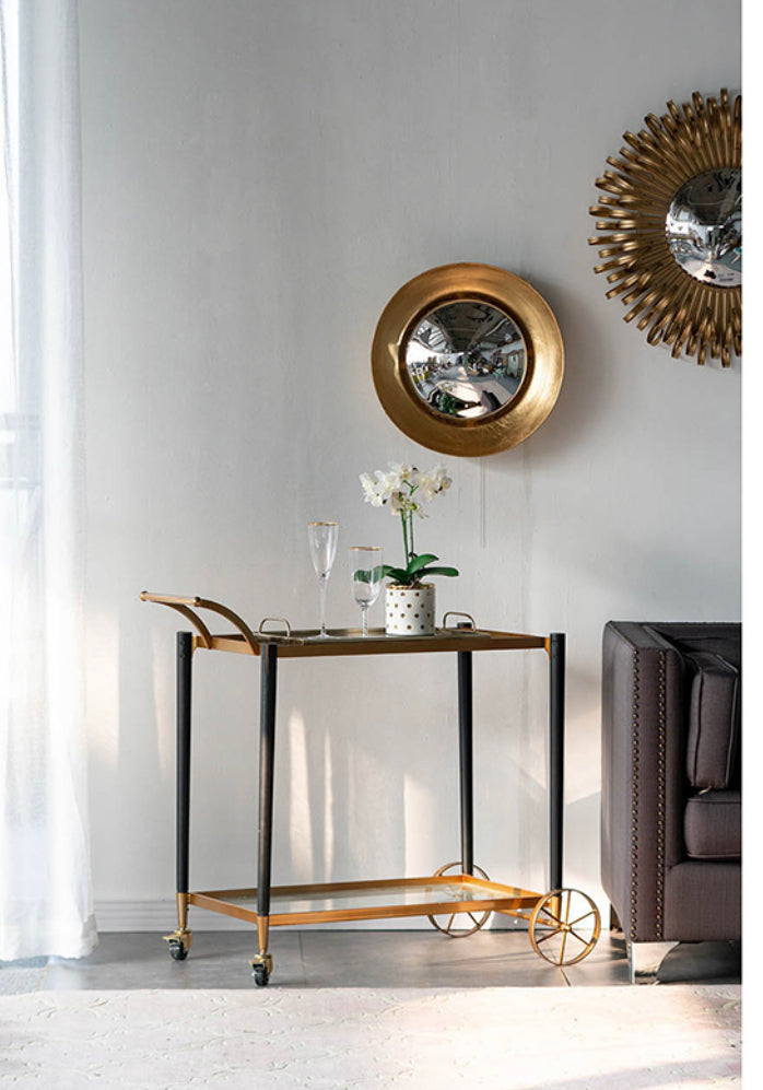 Classic Chic Gold Drink trolley/ Cart