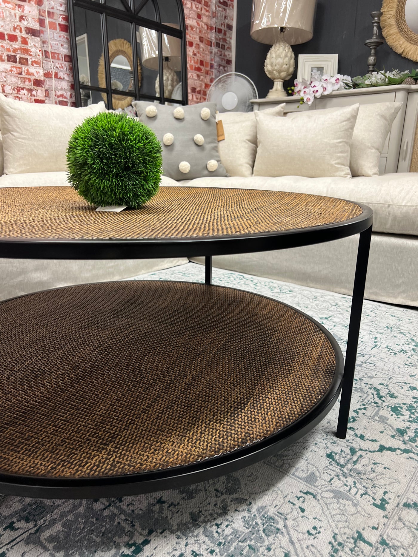 Target Round Rattan Table Rattan Round Coffee Table Target at Mark Morris blog