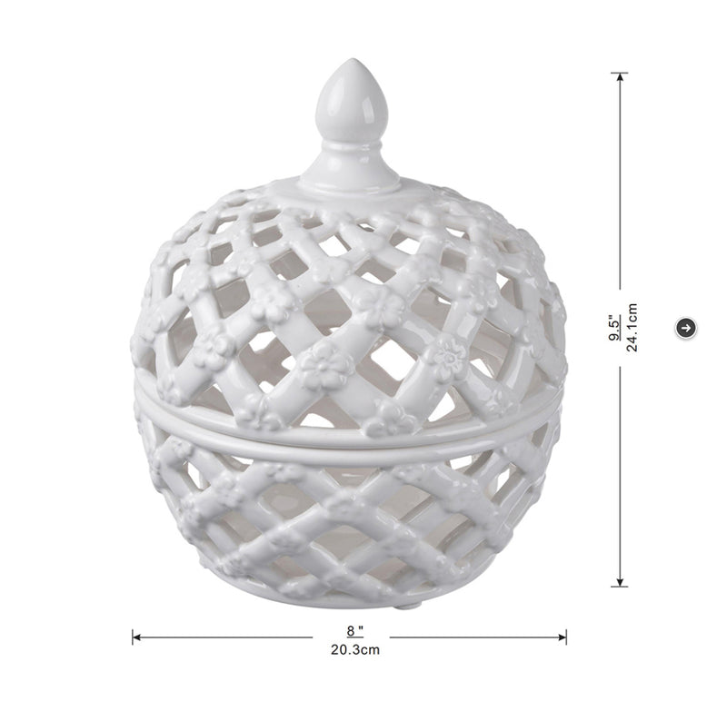 Ballars Bird Lidded Jar Small