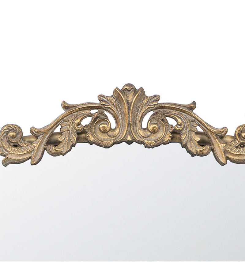 Baroque Gold Metal Wall mirror  Round 970mm