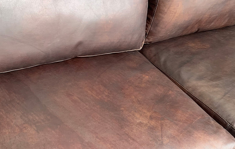 Floor Model!  Further $1500 OffSectional Collection --- Full Grain Leather Mars Color