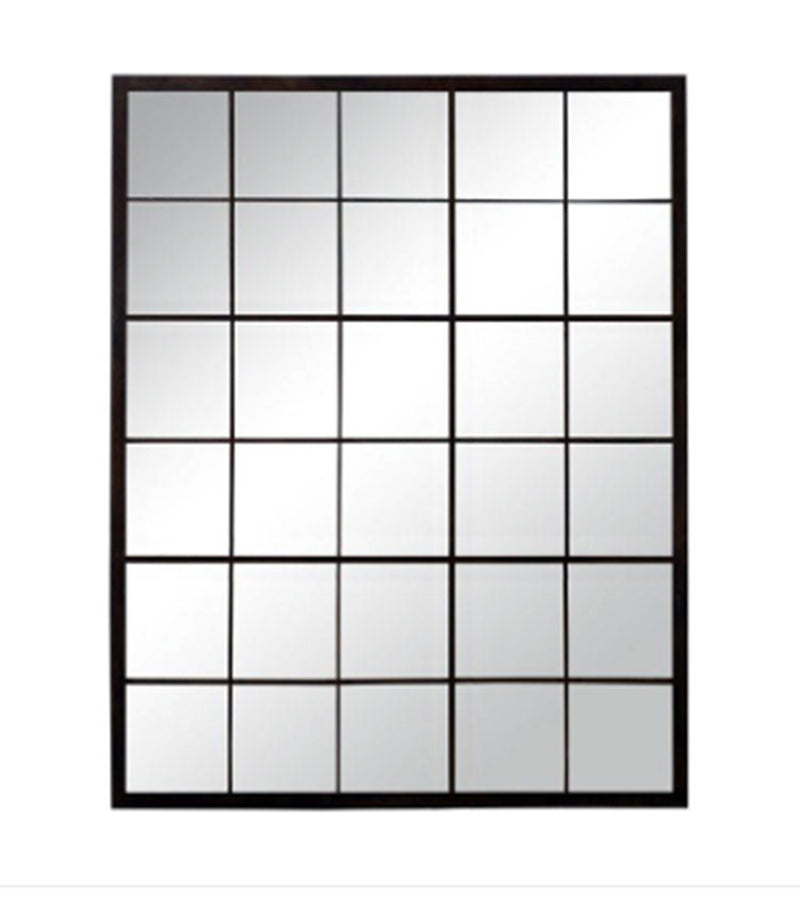 Rustic Metal Framed Mirror / Broken