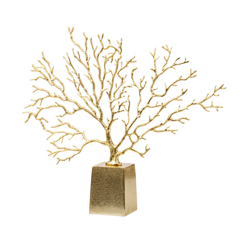 Aluminium Golden Tree Accent