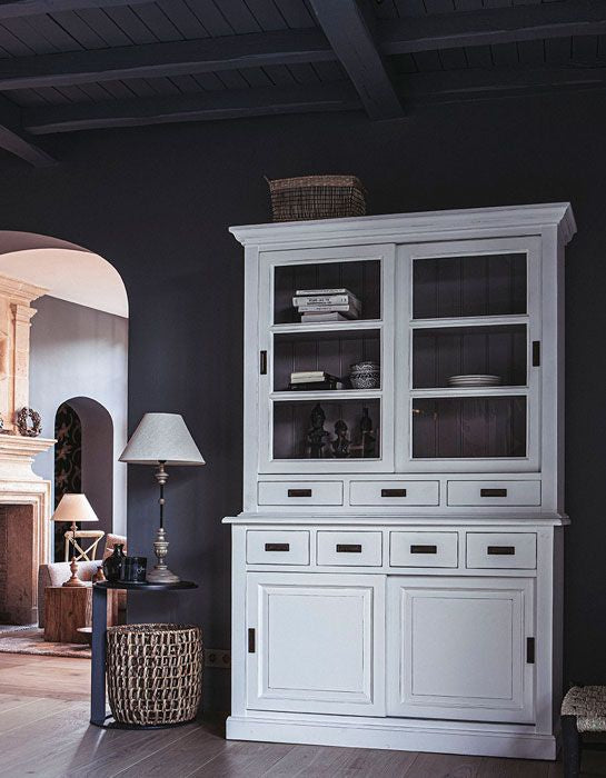 Buffet 2 door White--Rhode Island Collection