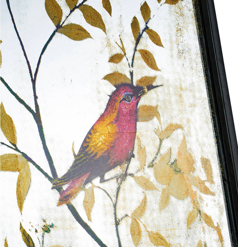 Antique Mirror Wall Art /A Pair