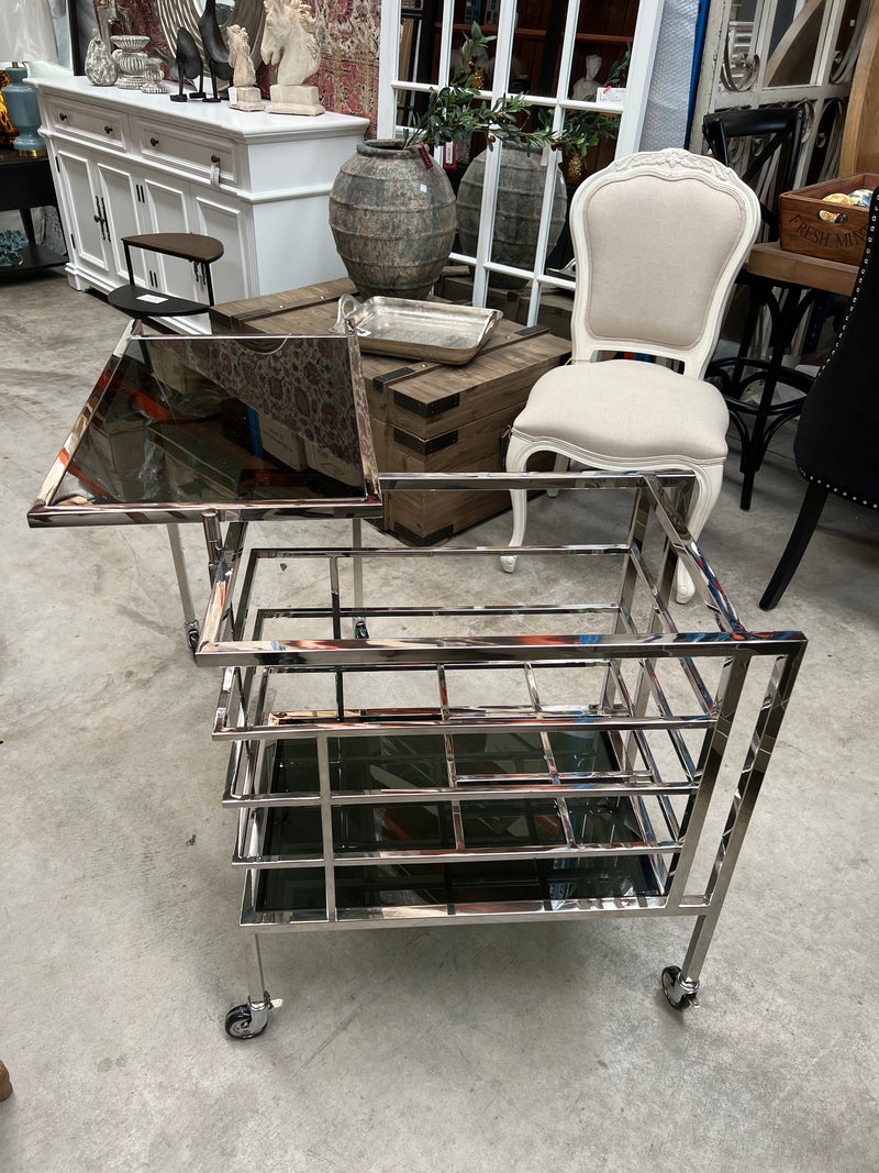 All Star Trolley Stainless Steel Silver