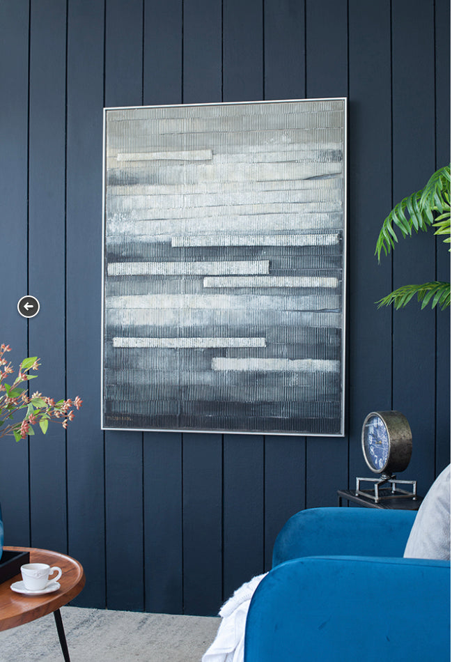 HandPainted Camacho Framed Canvas 122x92