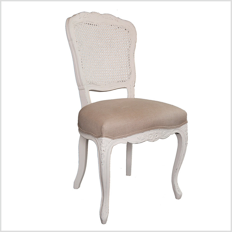 CHATEAU French Provincial OAK Dining Chair-White