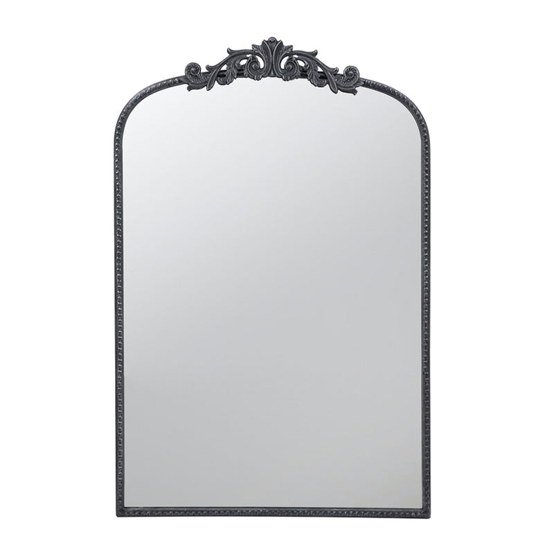 Baroque black Metal Wall mirror 91x61cm