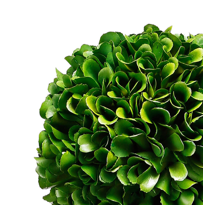 Faux Boxwood Topiary- Single Sphere