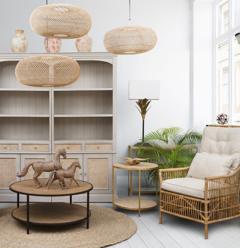 Rattan Round Coffee Table Natural DCB130
