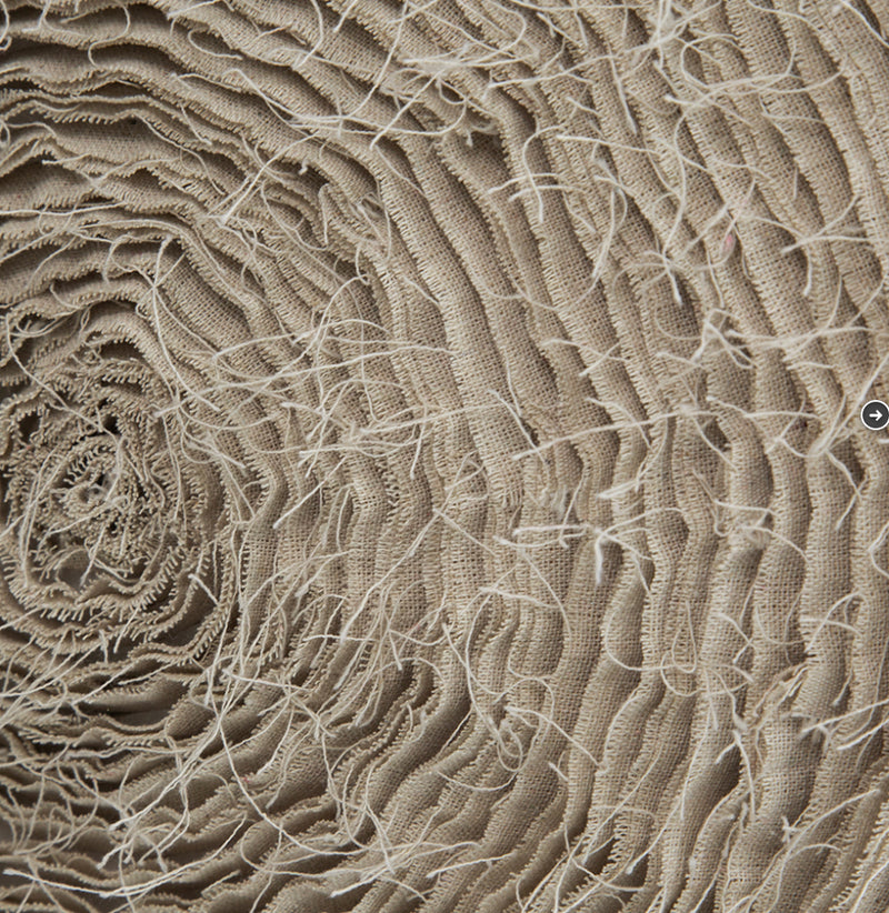 Fabric Spiral Wall Art