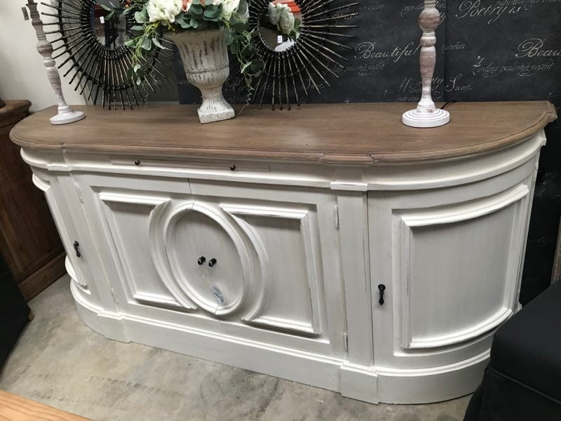 Rivages French Provincial Sideboard 2110mm White