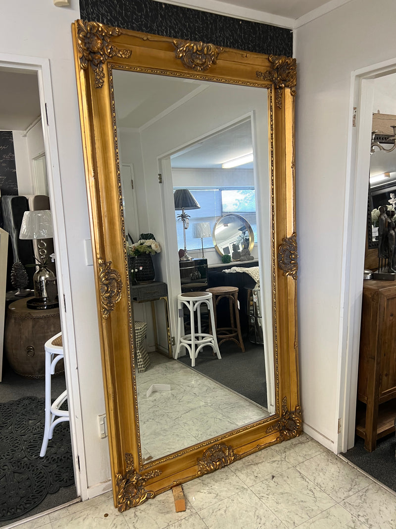 Gold ORNATE  MIRROR – 2.2 m High