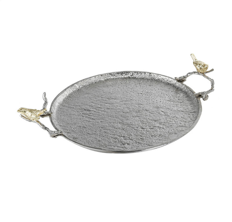 Alvada Decorative Tray Silver Large