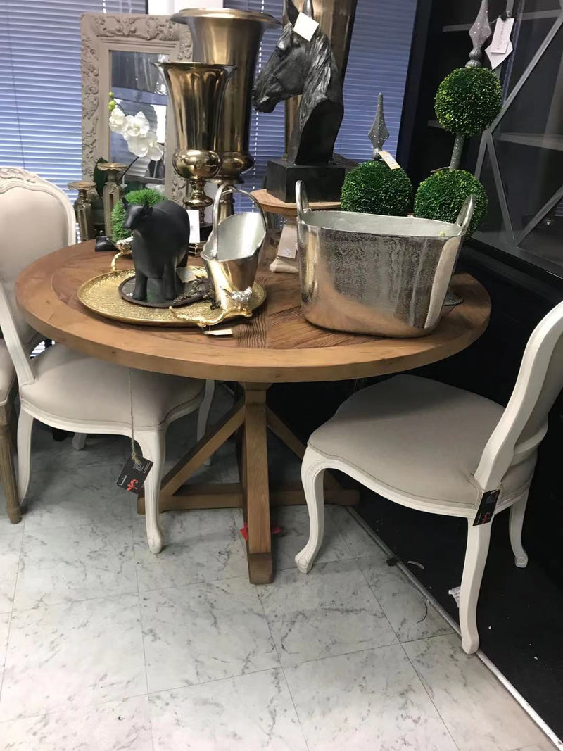 French Provincial Round Dining Table