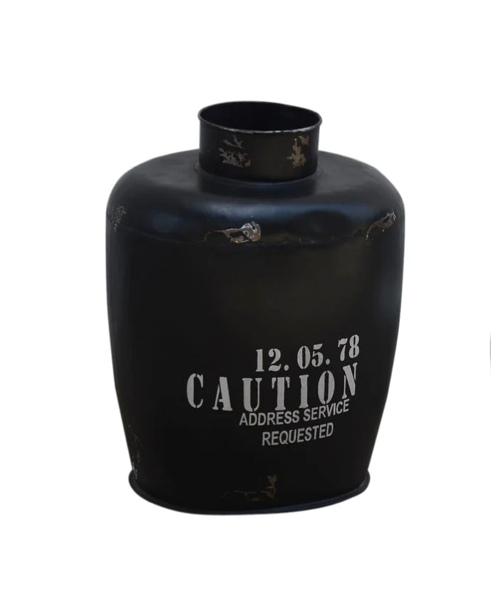 Caution Pot Black Large