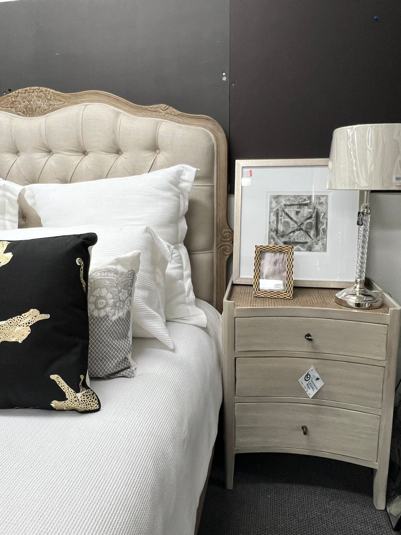 Raffles French Bedside table 3 Drawers X535