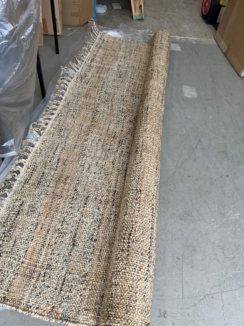 PAPAROA JUTE FLOOR RUG 244X305CM COASTAL