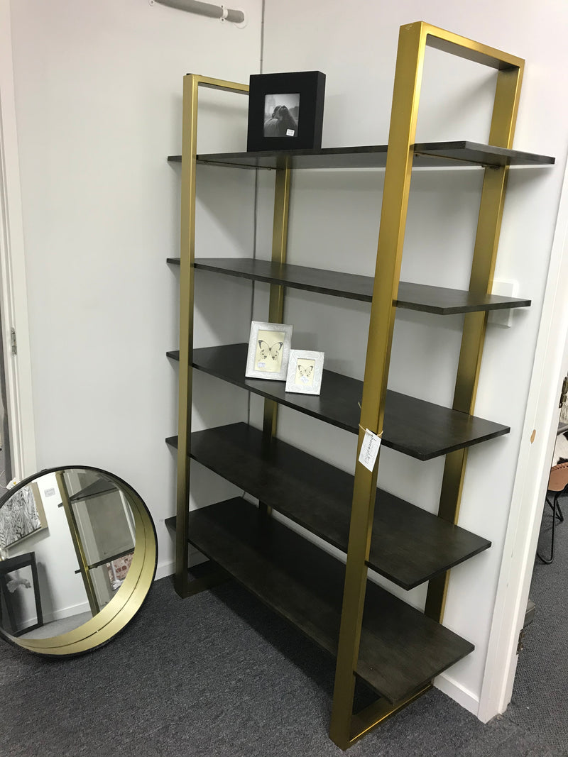 Irina Display Shelves  Gold