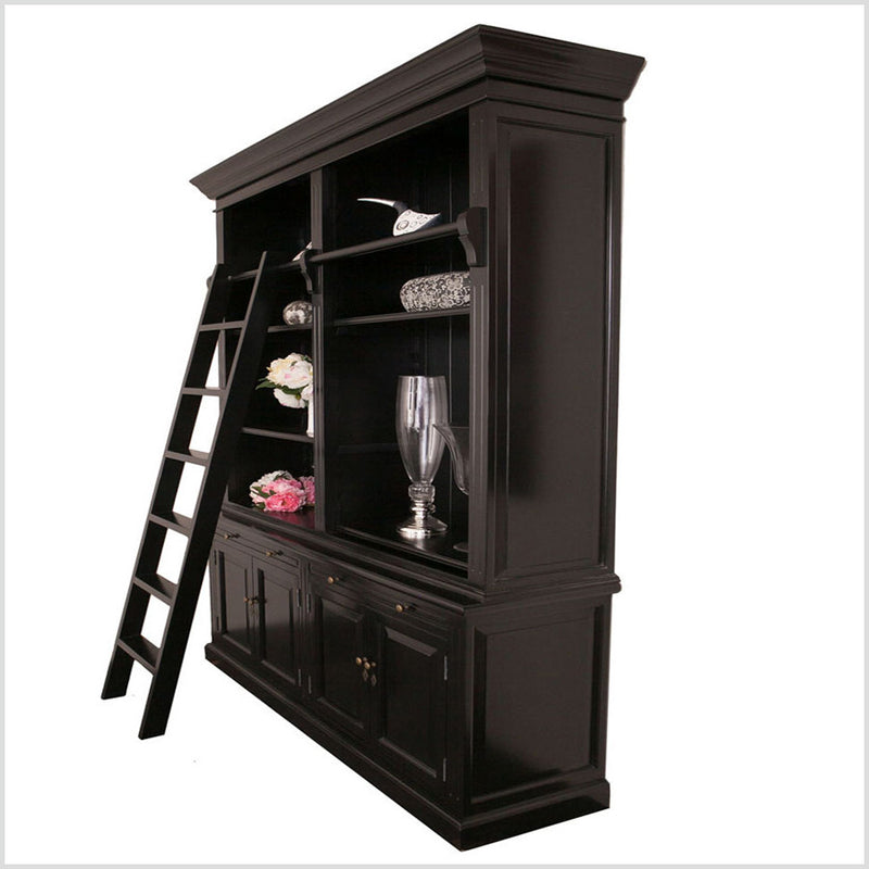 French Library Bookcase  2 bays