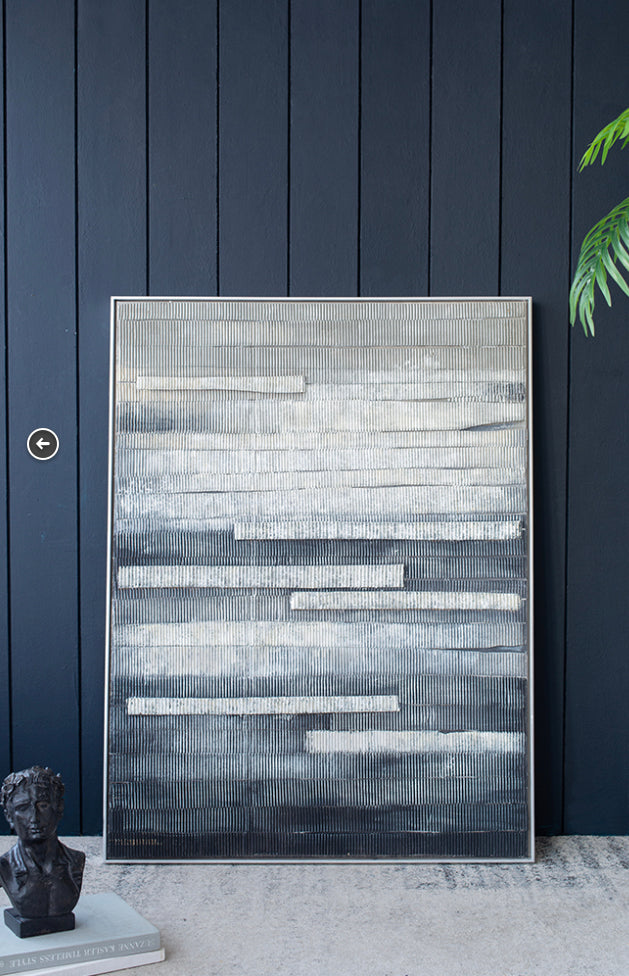 HandPainted Camacho Framed Canvas 122x92