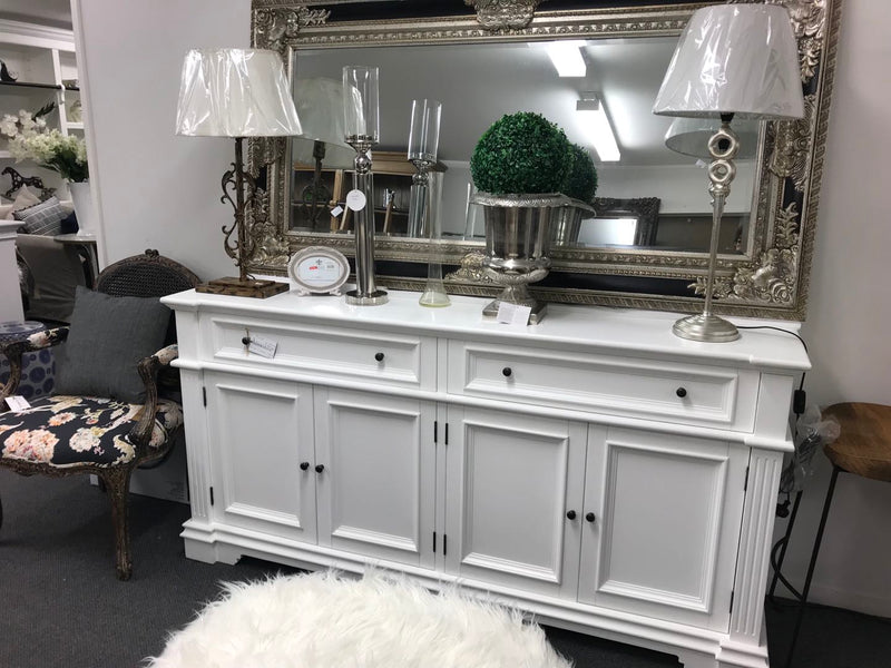 French Country Buffet / Sideboard White