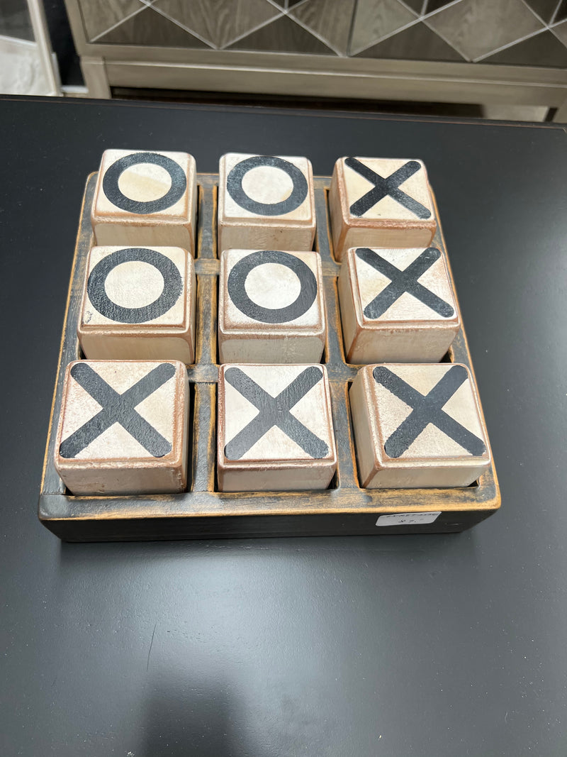 Wood O & X Game