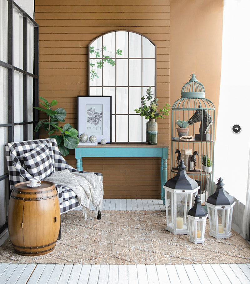 Wood Lantern S/3