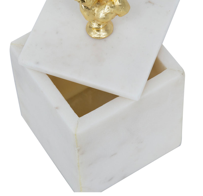 White Marble Box