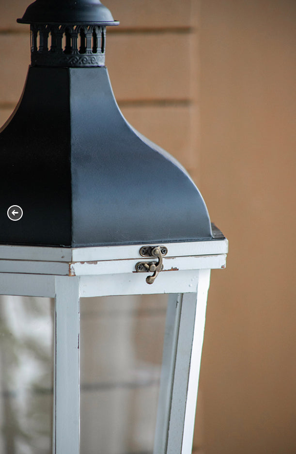Wood Lantern S/3